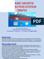 Marine Growth Protection System MGPS