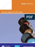 Economic impact of Traffic Signals - full report