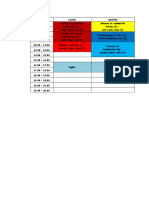 Horario