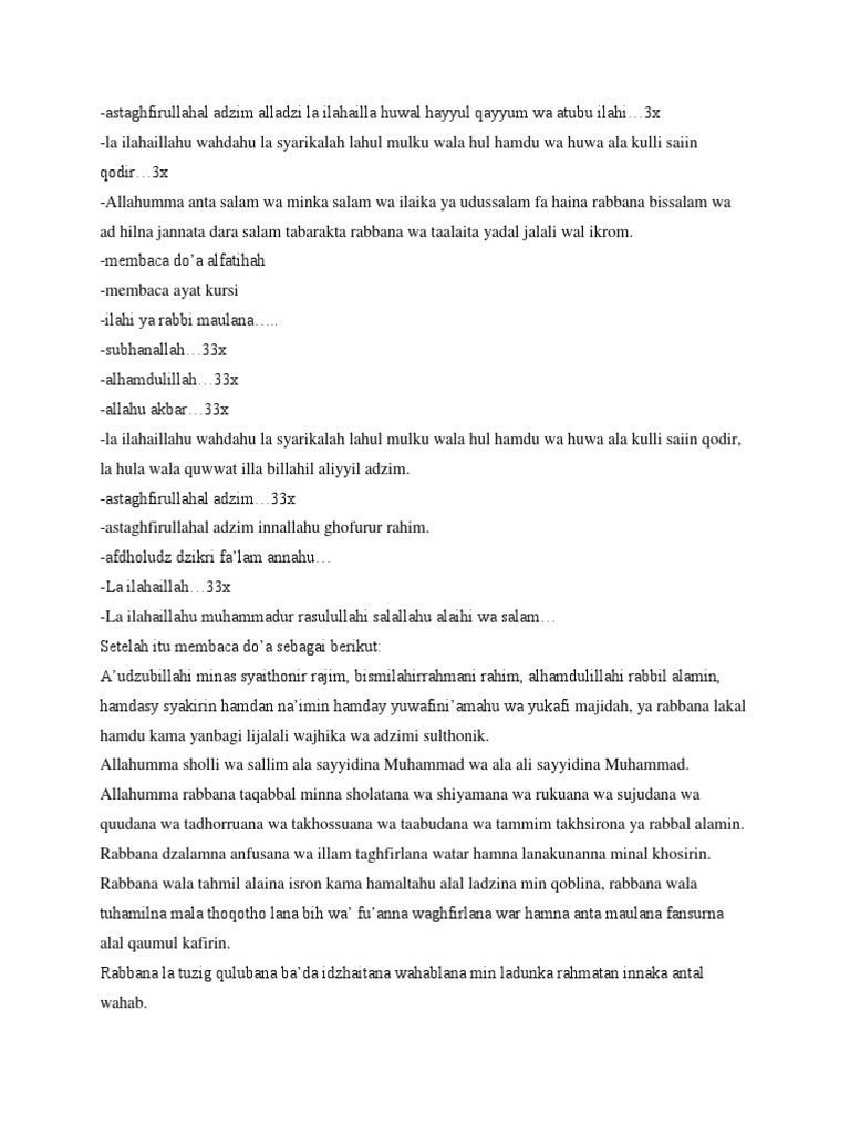 Doa Pdf