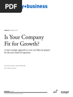 Fit For Growth PDF