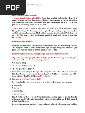 Toeic Adv Adj N Mđqh