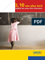 UNGEI, 10 ans plus tard: La marche vers l’égalité des sexes dans l’éducation