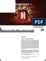 Kontakt 2 Library Documentation