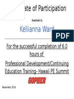 Pe Certificate