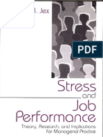 Jex - Stress and Job Performance