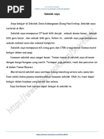 CONTOH KARANGAN BIOGRAFI