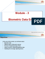 Module 3 Biometric Data Entry