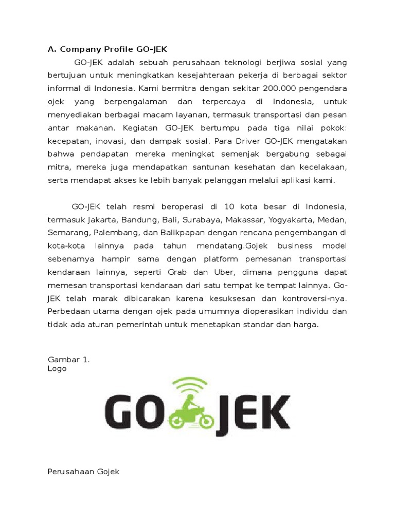 Gojek Makalah 1