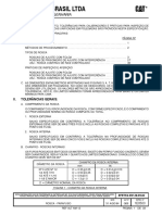 Especificação de engenharia para roscas de parafusos