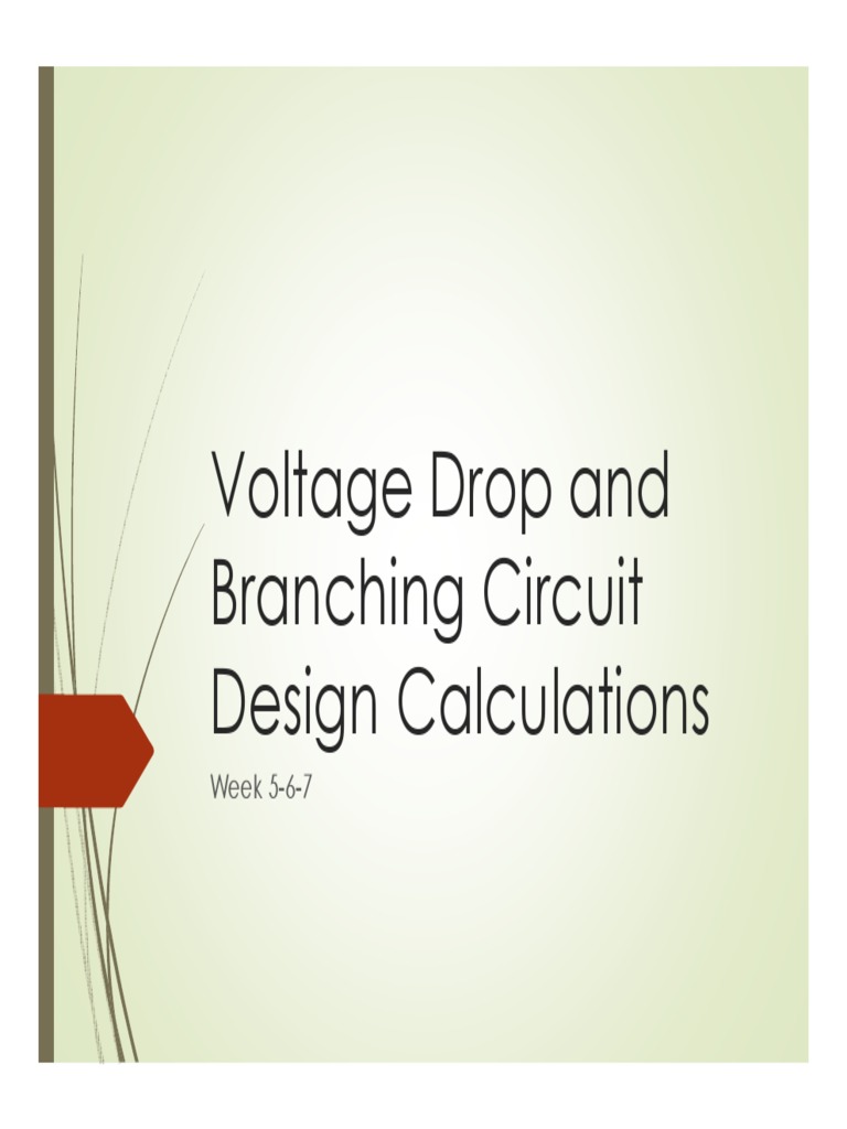 IEC Voltage Drop Calculation Guide | PDF | Transformer | Mains Electricity