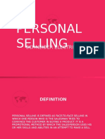 IM Personal Selling
