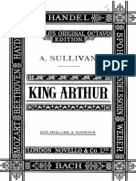 Sullivan - King's Arthur - SATB Pno PDF