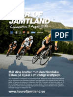 Tour of Jamtland Cyclosportive Inbjudan 2010