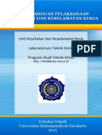 Buku Panduan Pelaksanaan k3