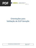 Manual Do Validador de DUP