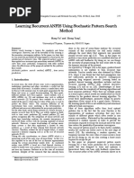 Learning Recurrent ANFIS Using Stochastic Pattern Search Method