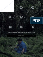 Socavones, Textos Sobre La Obra de Socavón Cine 2008 2016