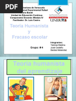 Teoria Humanista y Fracaso Escolar