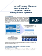 IBM Business Process Manager Integration With Enterprise Content Management Systems