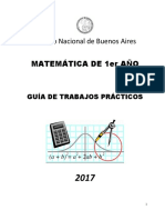 Guia 1er Ano 2017 Matematica