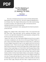 Download Film Marketing of This is England  by Cinarama SN34341833 doc pdf