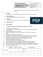 Neptune Orthopaedics Standard Operating Procedure-Production