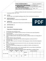 Neptune Orthopaedics Standard Operating Procedure-Production