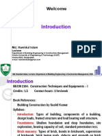 Introduction - Types of Building