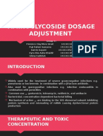 Aminoglycoside Dosage Adjustment - Group 4