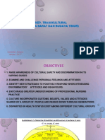 Materi SA Kep. Transkultural 2017