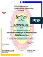 Contoh Sertifikat Muskot Ppni Depok PDF