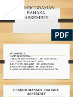 Pemrograman Bahasa Assembly 