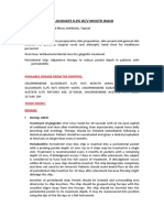 Chlorhexidine Gluconate 0.2% W/V Mouth Wash: Class: Indications