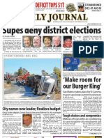 Supes Deny District Elections: Deficit Tops $1T