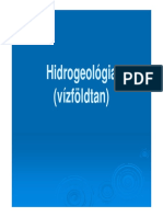 Hidrogeológiai Alapismeretek