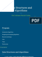 Data Structures and Algorithms (1)