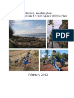 Burien, Washington Park, Recreation and Open Space (PROS) Plan