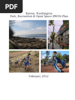 Burien, Washington Park, Recreation and Open Space (PROS) Plan