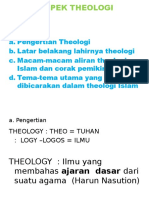 Aspek Theologi