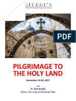 OLPH Pilgrimage To The Holy Land (Nov 10-20, 2017)