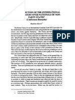 The Jurisdiction of The International Criminal Court Over Nationa PDF