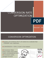 Conversion Rate Optimization