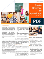 Diseño Universal de Aprendizaje (D.U.A