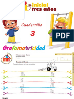 Cuadernillo 3 Grafomotricidad 3 Años