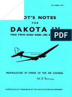 Pilot's Notes For Dakota 4