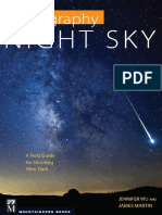 Photography Night Sky a Field Guide for Shooting After Dark - Jennifer Wu