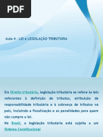 Aula 04 Legislação Tributária