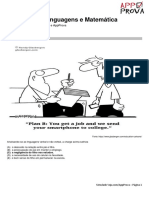 Gabarito Simulado Linguagens Matematica PDF