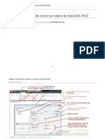 Alegerea Fonturilor Si Cotarea in AutoCAD 2012 PDF